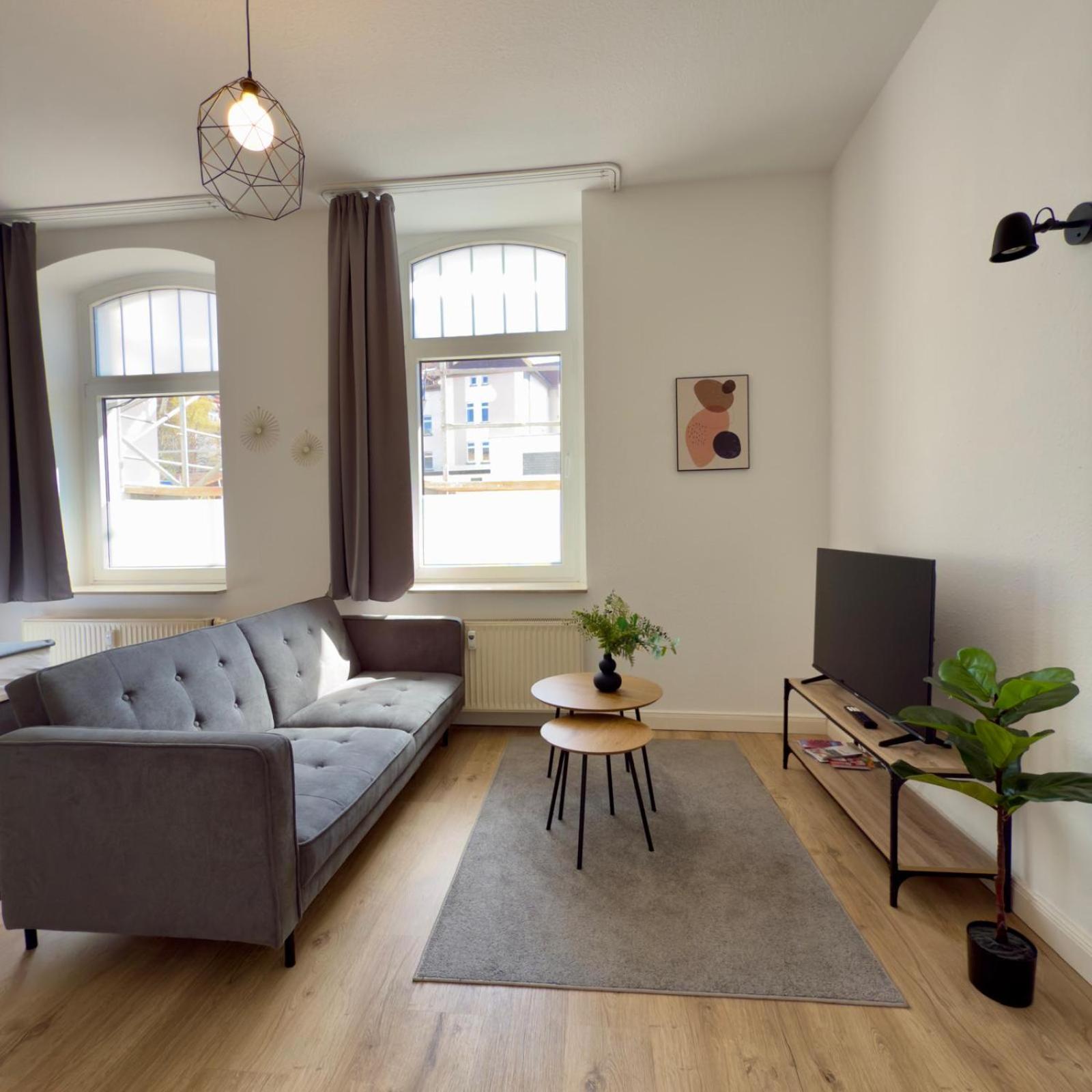 Raha Apartments - Modernes Studio-Apartment - Hbf - Gratis Parkplatz Erfurt Exterior photo